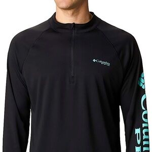 NWT Columbia PFG Terminal Tackle 1/4 Zip Pullover